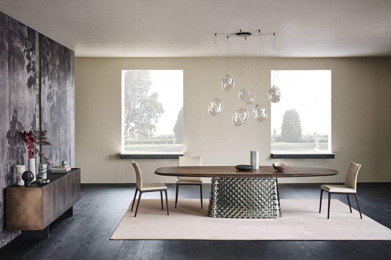 Atrium Wood Dining Table | Dining Tables | Space Modern