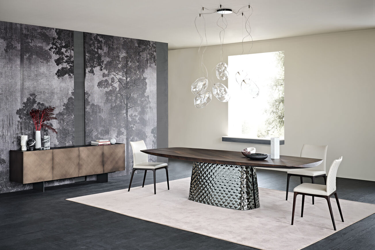 Atrium Wood Dining Table | Dining Tables | Space Modern