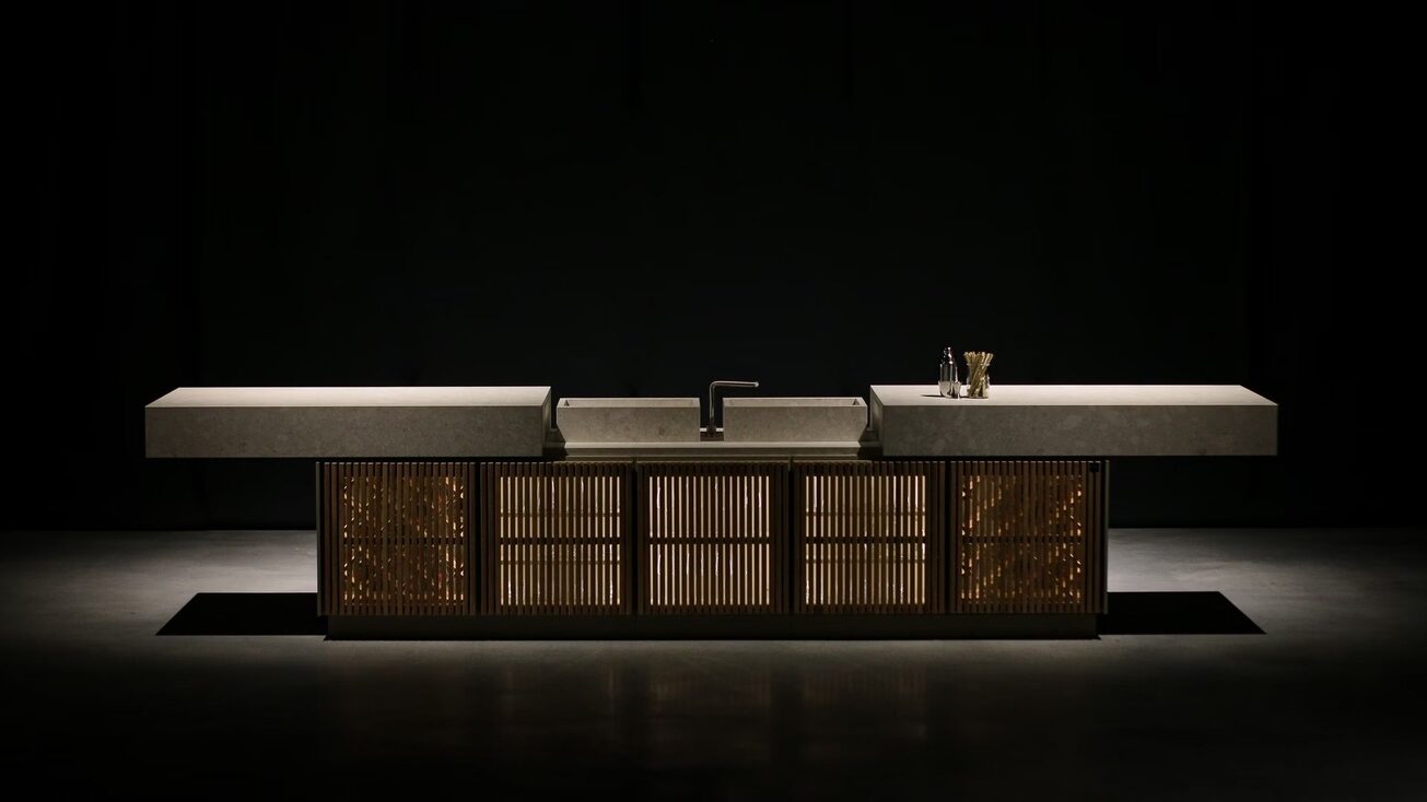 Cubic Floating Bar | Outdoor Kitchens | Space Modern