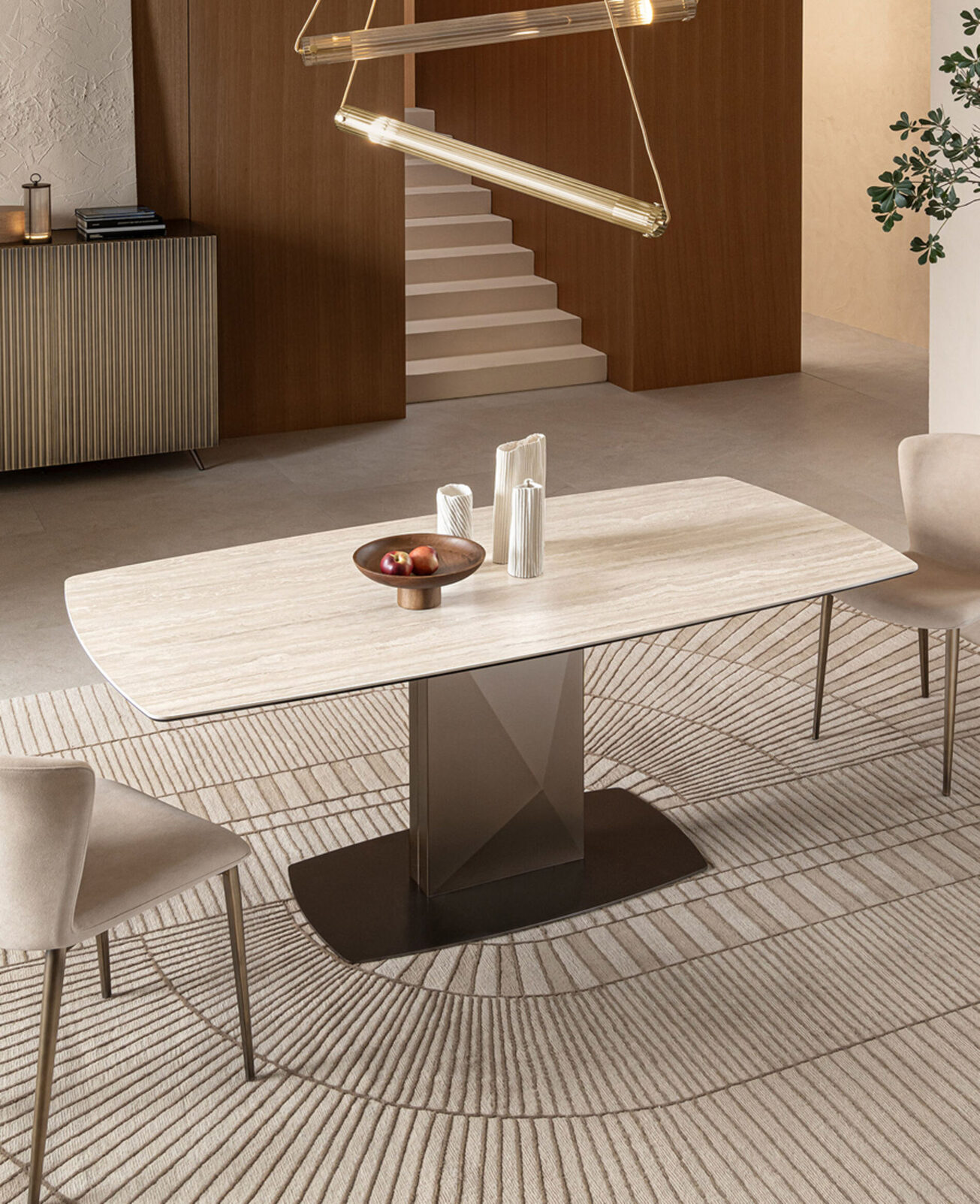 Sabino Fixed Dining Table | Dining Tables | Space Modern