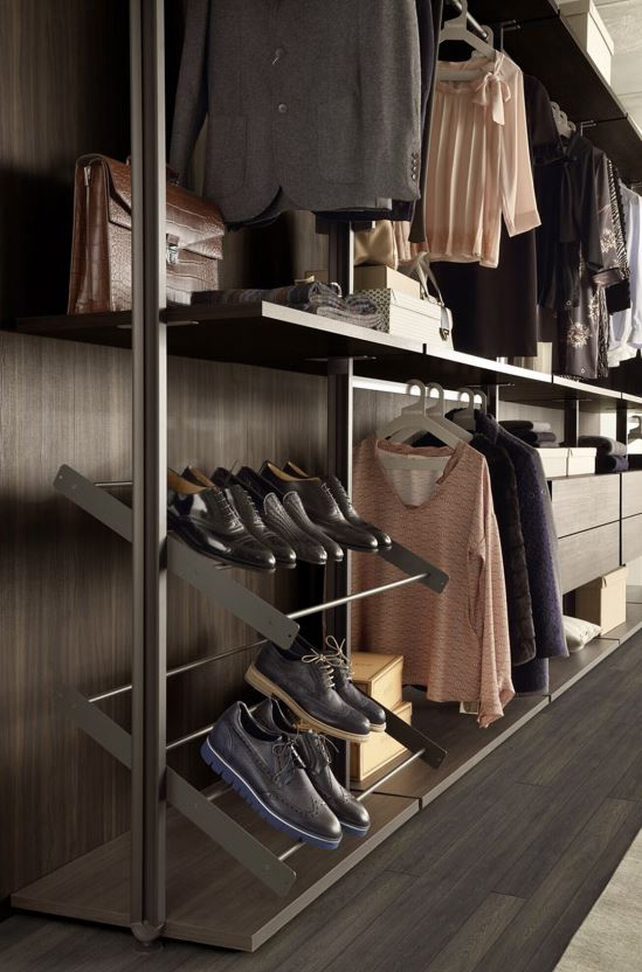 Loft Walk In Wardrobe | Wardrobes | Space Modern