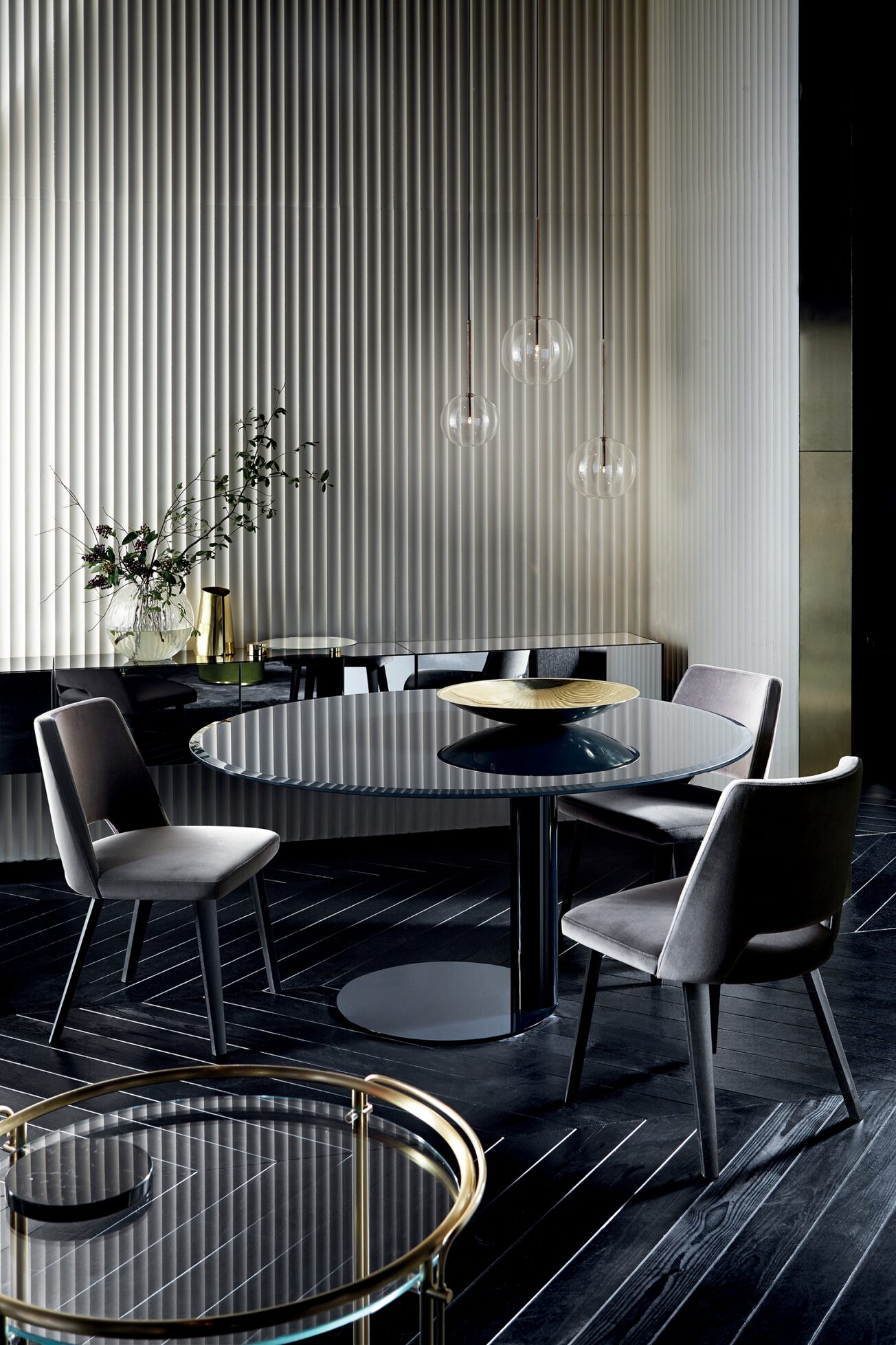 Contemporary dining chair by IQ Furniture