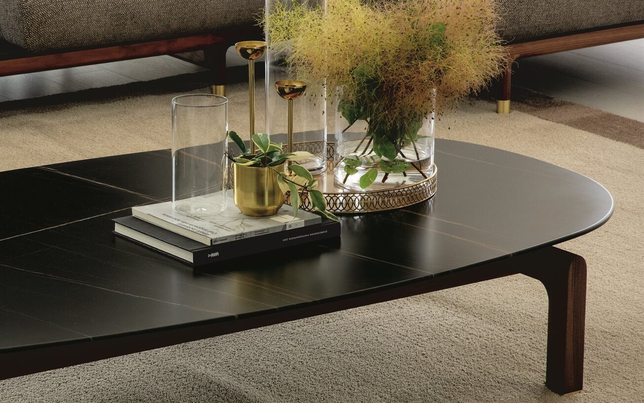 Quay - Oval Coffee Table | Coffee and Side Tables | Space Modern